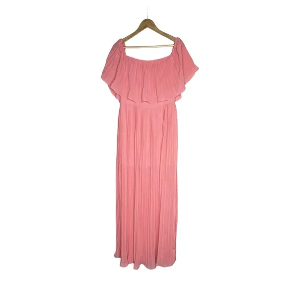 match in heaven pleated maxi dress Fashion Nova | Dresses | Fashion Nova Match In Heaven Pleated Maxi Dress  Pink